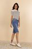 Picture of PLUS SIZE STRETCH DENIM BERMUDA